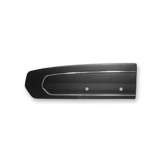 Scott Drake C7ZZ-65239423BK 67 Ford Standard Door Panels, Black