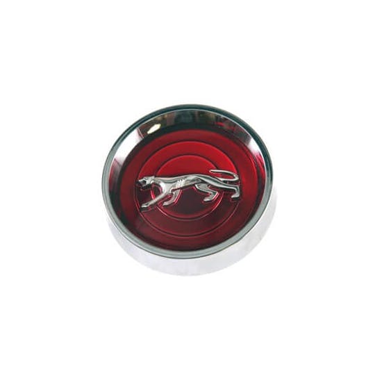 Scott Drake C9WY-1130-RED 69-70 Cougar Original Hubcaps Set, Red