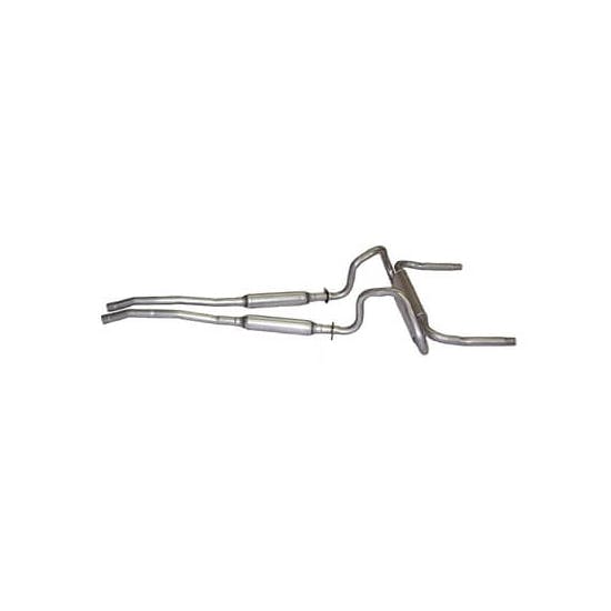 Scott Drake C9ZZ-5257-CRE 67-69 Ford Oe Dual Exhaust, 2.25 Inch