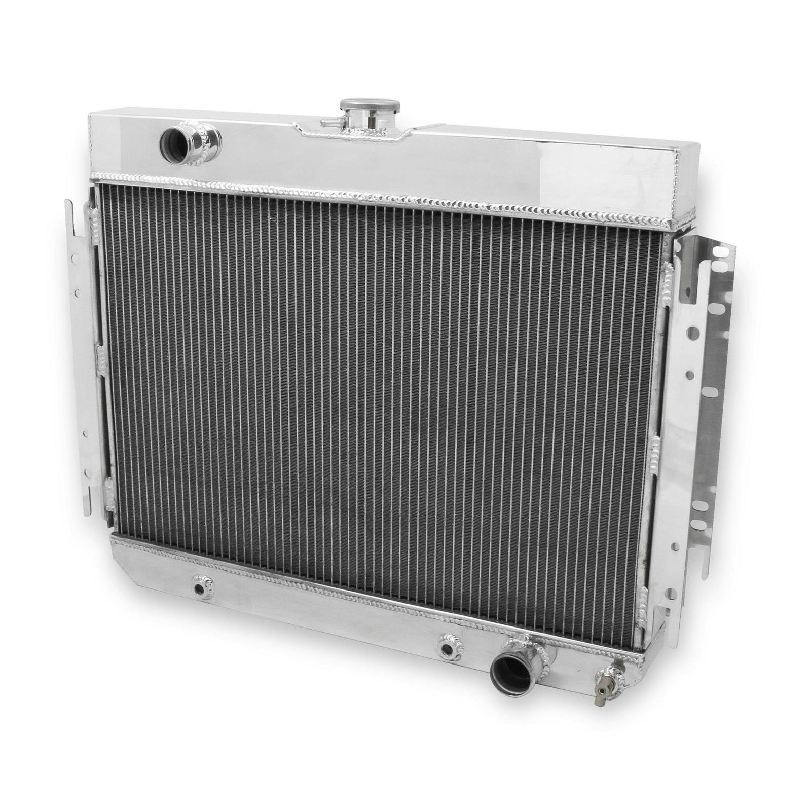 Frostbite FB123 Aluminum Radiator, 2 Row, 1963-1968 Chevrolet L6/V8