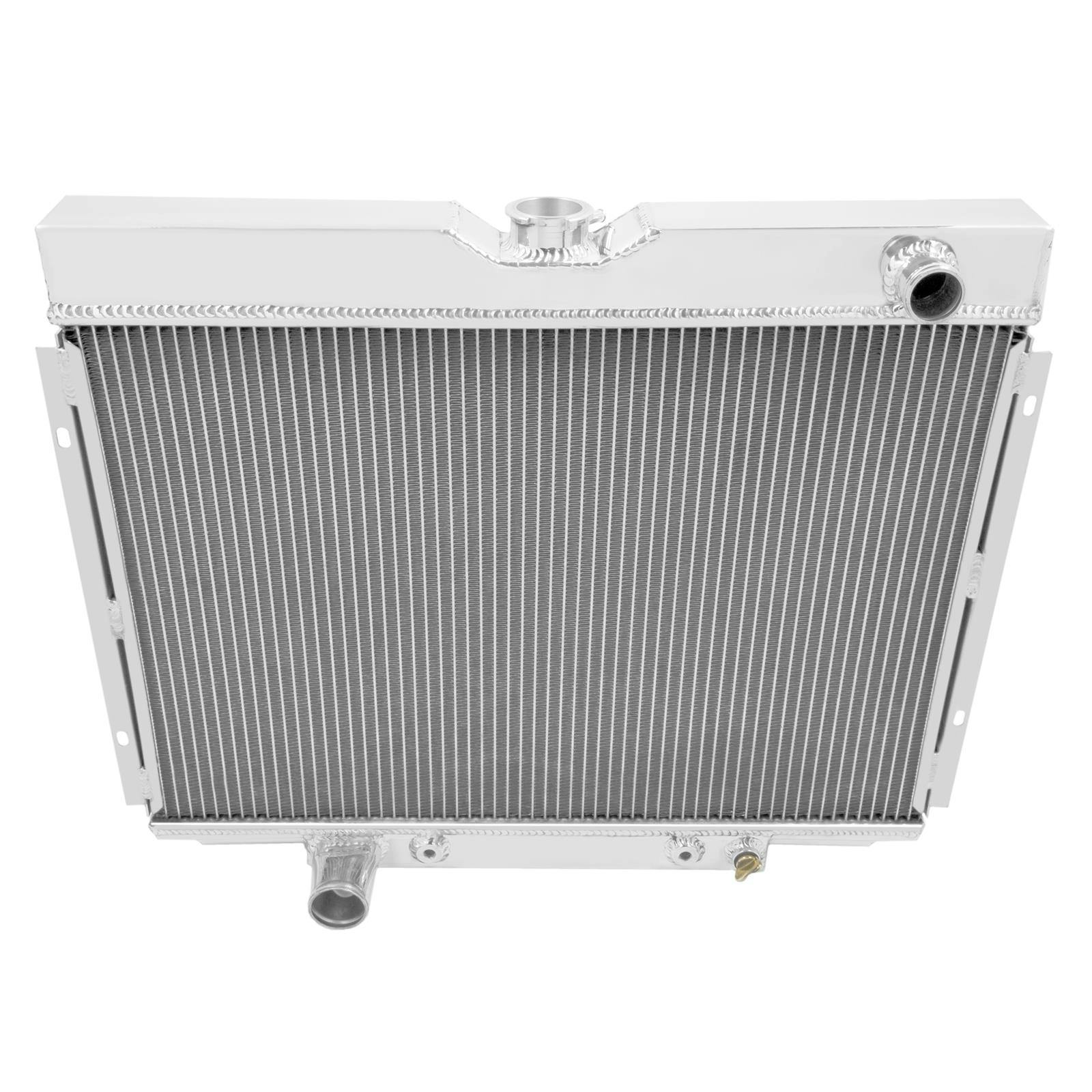 Frostbite FB152 Aluminum Radiator, 4 Row, 1967-1970 Ford V8