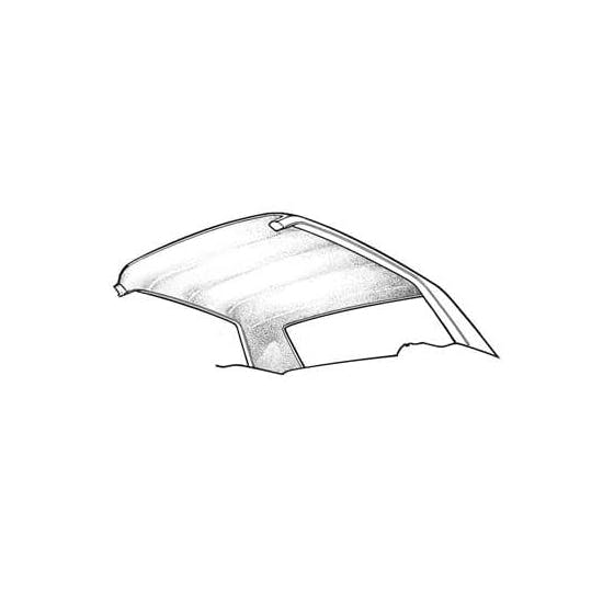 Scott Drake HL-FM-CP-65-WT 65-70 Ford Coupe Headliner, White