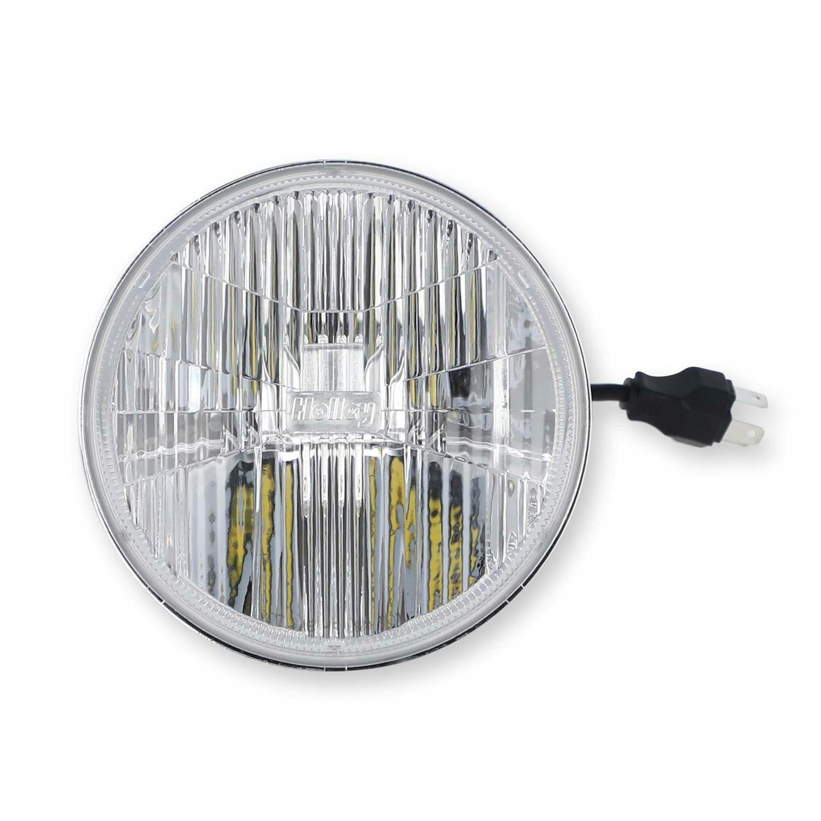 Holley LFRB125 Retrobright LED Headlight, Classic White, 5.75 In