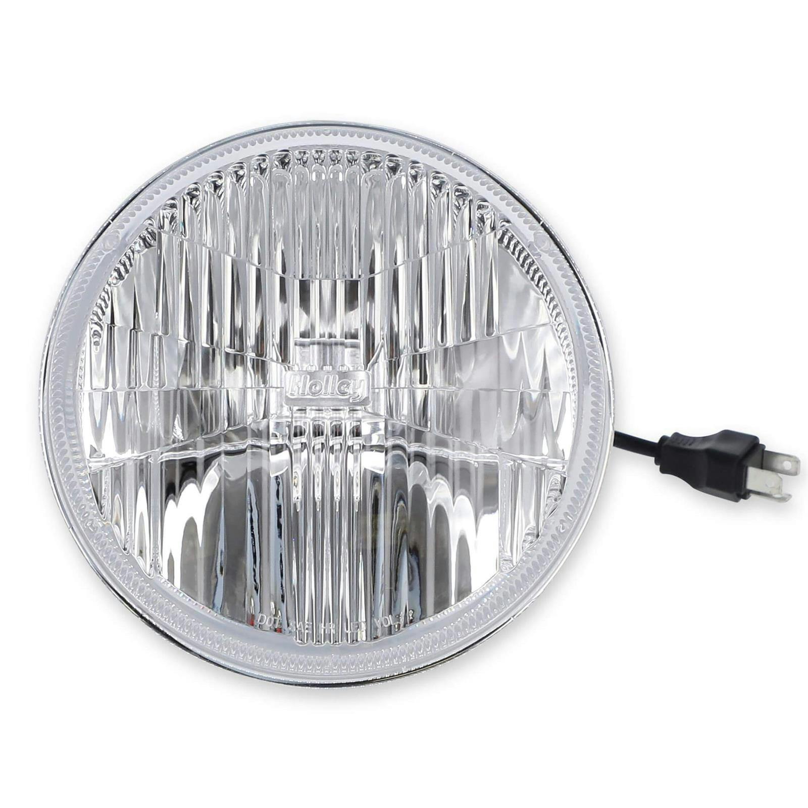 Holley LFRB155 Retrobright LED Headlight, Modern White, 7 Inch
