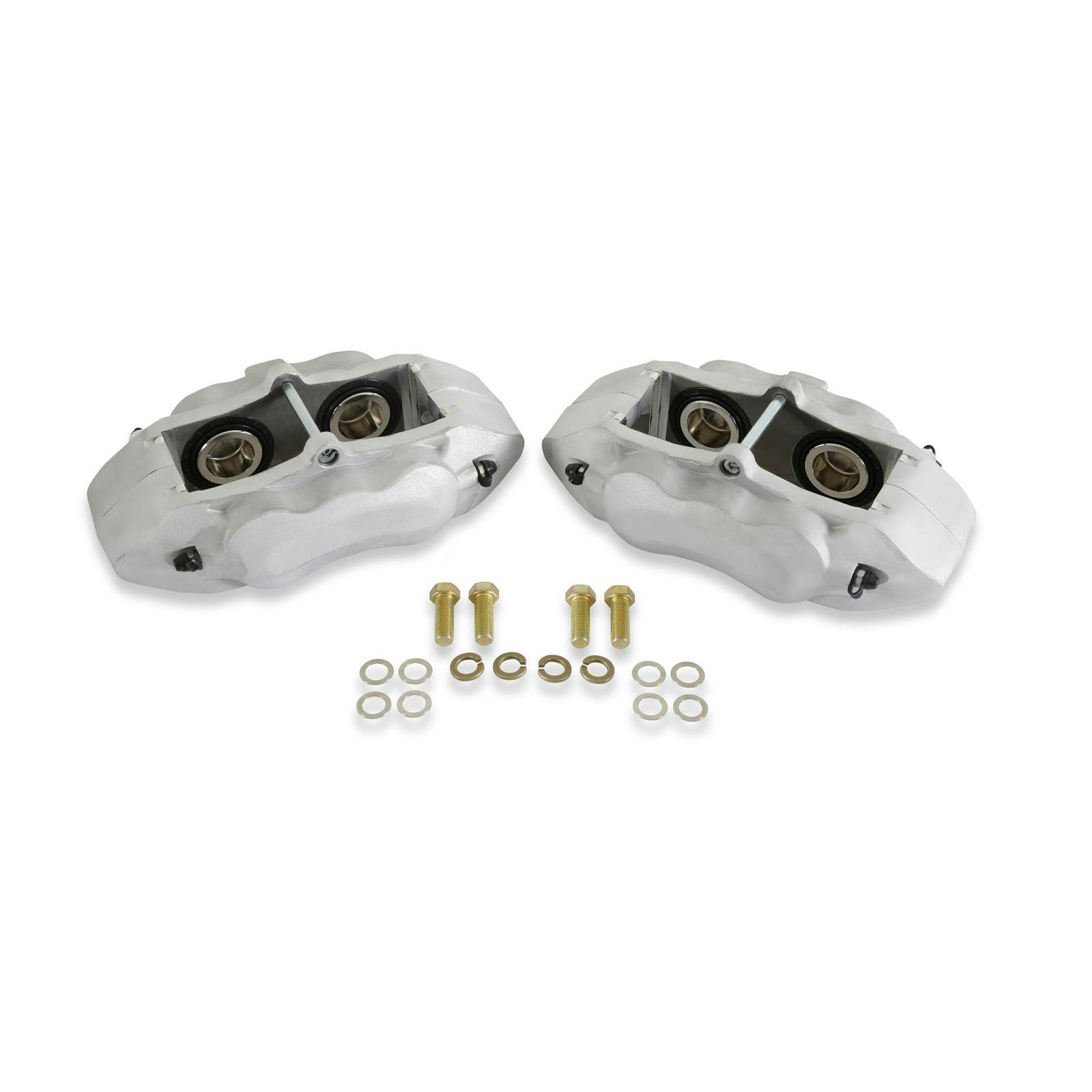 Rekudo RK400-21 JL8 Front Brake Calipers, Raw Finish 70-81 Camaro
