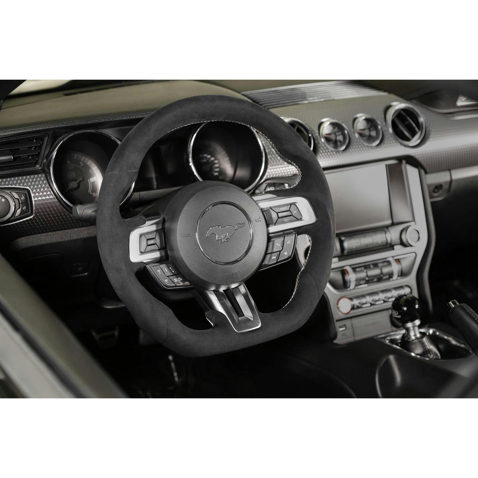 Rekudo RK950-06 Steering Wheel, Alcantara Wrapped