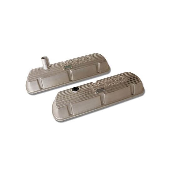 Scott Drake S1MS-6A582-P 64-73 Cobra Open Letters Valve Covers