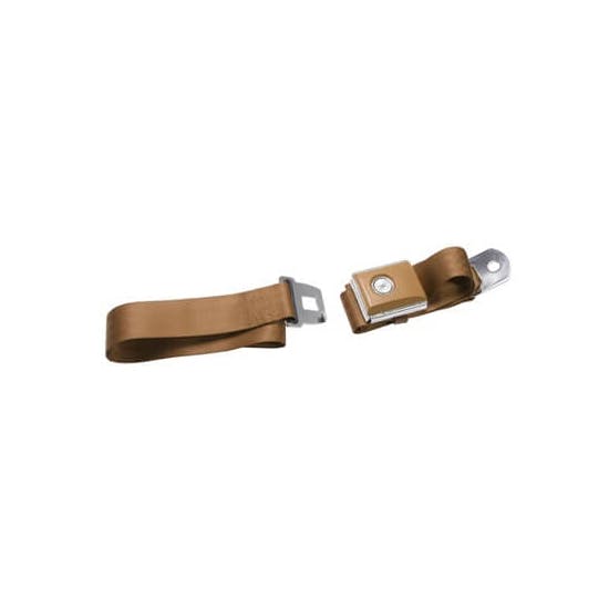 Scott Drake SB-SA-PBSB Saddle Push Button Seat Belt