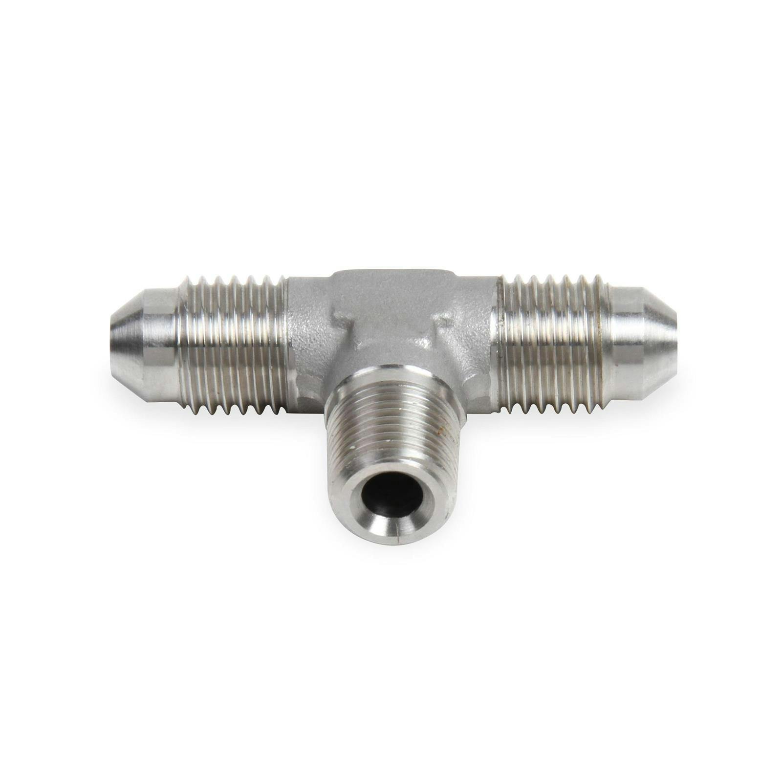 Earls SS982504ERL Male -4 AN Tee to 1/8 Inch NPT on Branch
