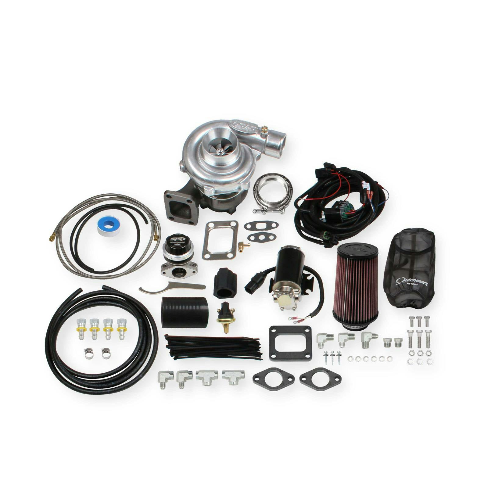 STS Turbo STS1002 Rear Mount Universal Single Turbo Kit