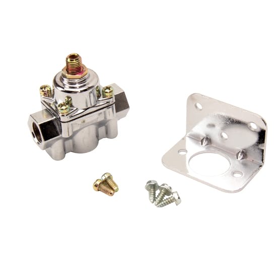 Holley 12-804 Adjustable Fuel Pressure Regulator w/0-15 PSI Gauge