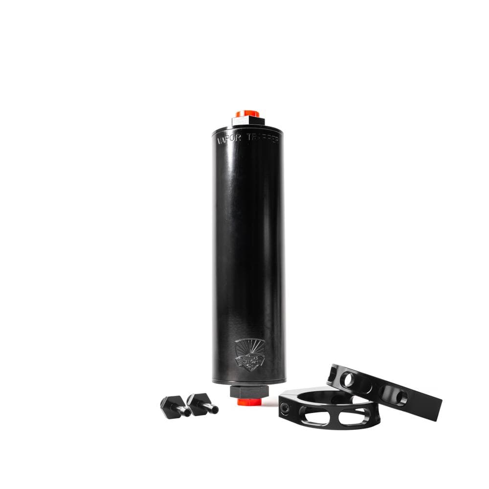 Shop48 Vapor Trapper Billet Charcoal Canister Premium Install Kit