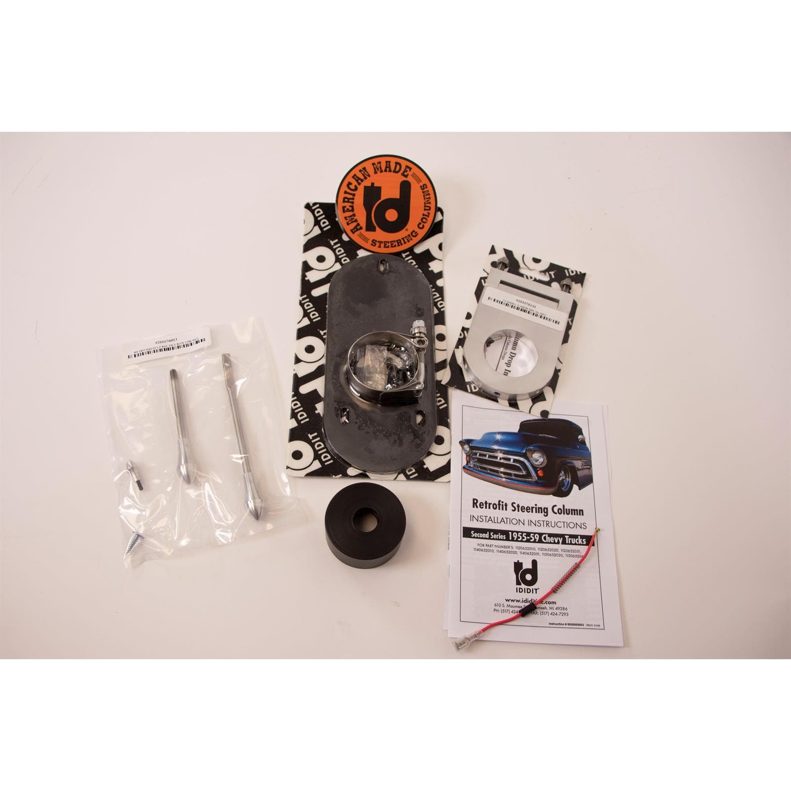 Ididit 1140652010 Retrofit 1955-59 Chevy Truck Steering Column