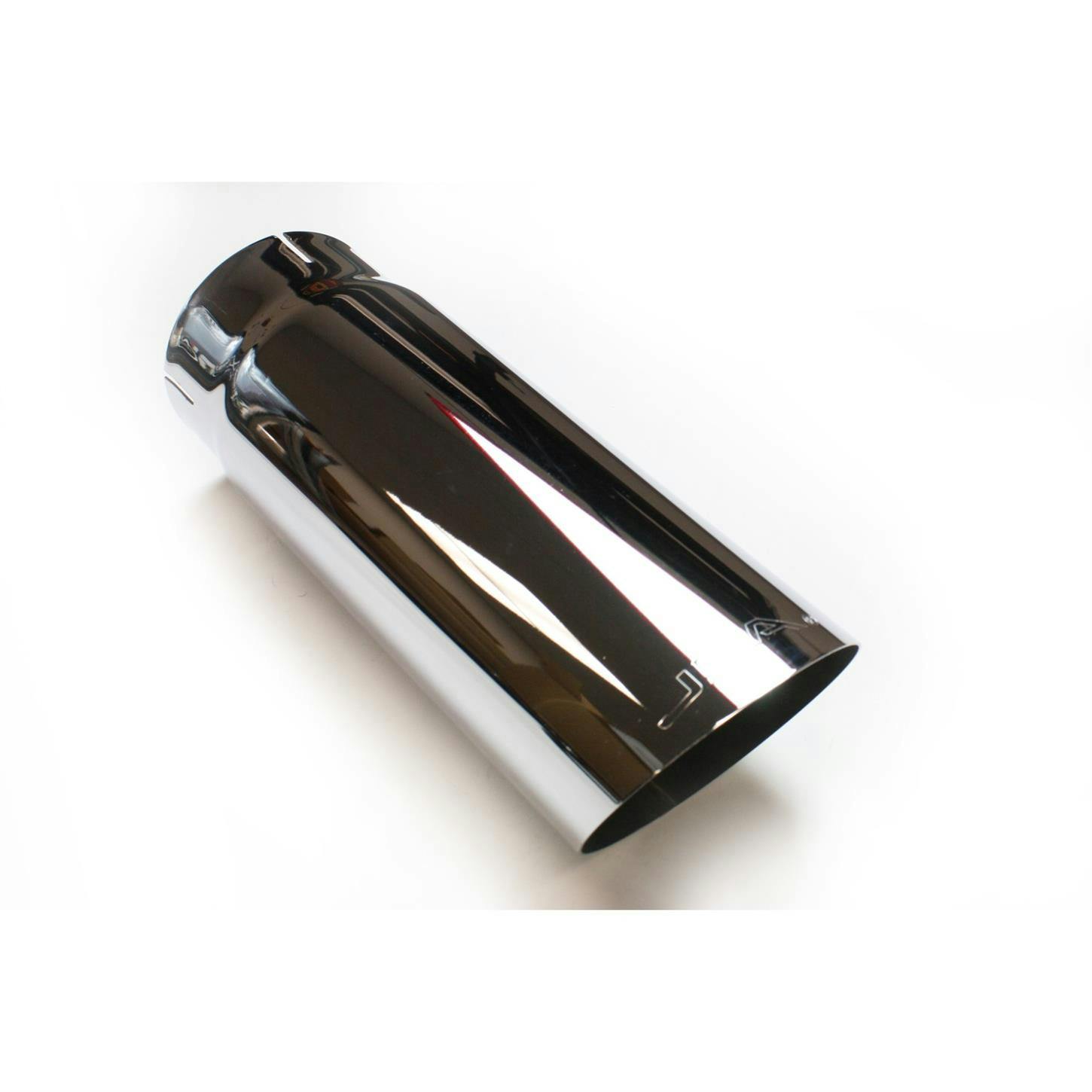 JBA 12-08216 Angle Cut Chrome Plated Exhaust Tip