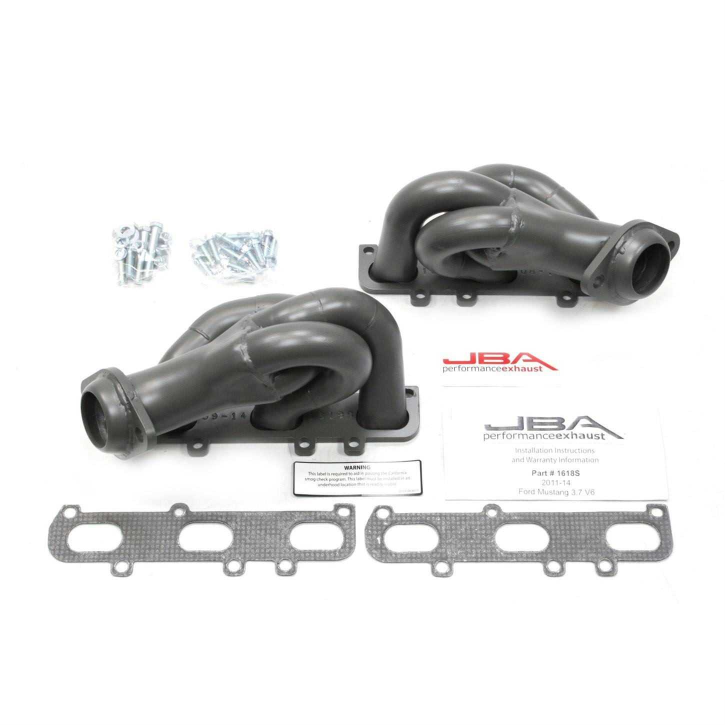 JBA 1618SJT Shorty Header, SS, 11-14 Mustang 3.7L