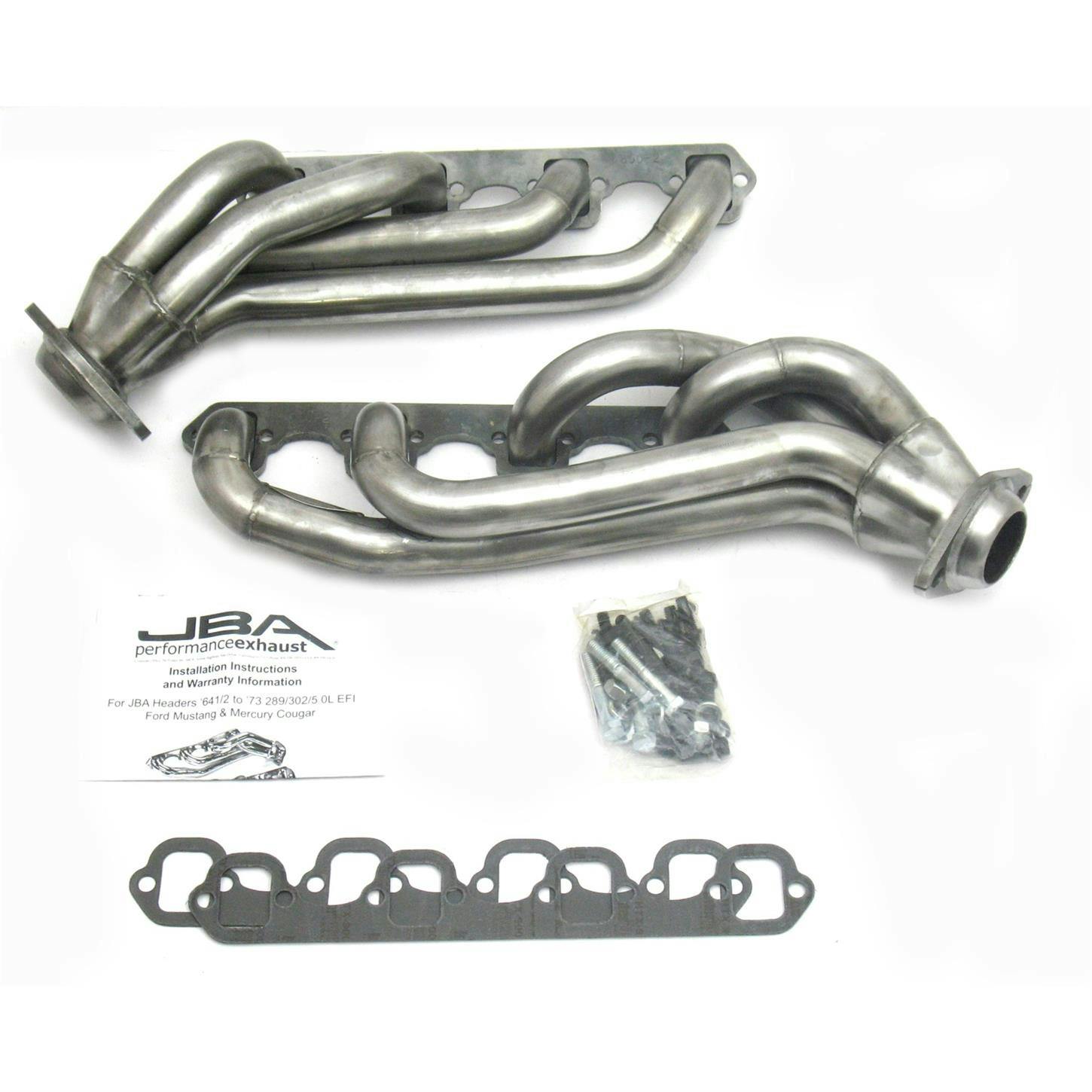 JBA 1650S-2 Shorty Header, 65-73 Mustang 289/302