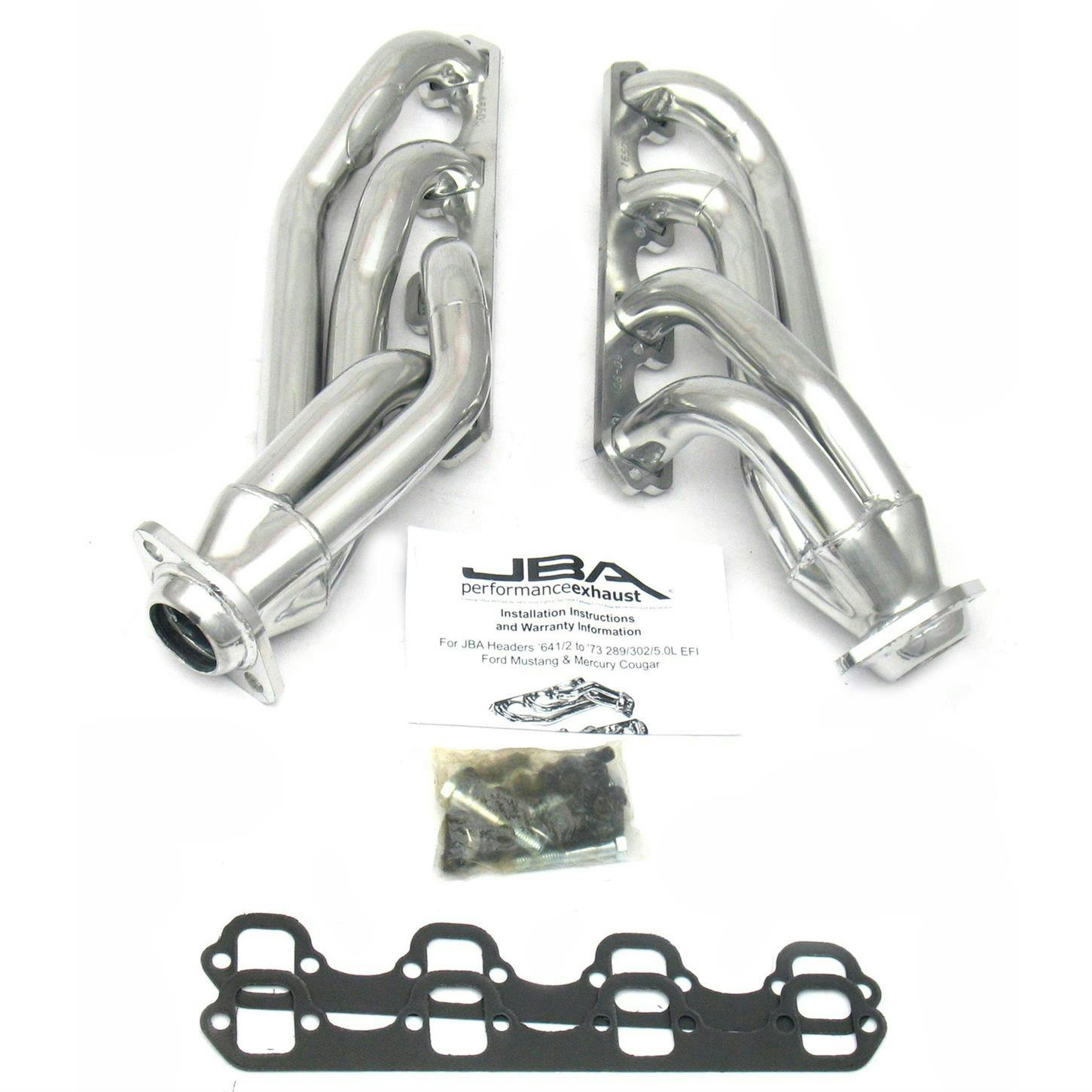 JBA 1650SJS Shorty Header, 65-73 Mustang 289/302