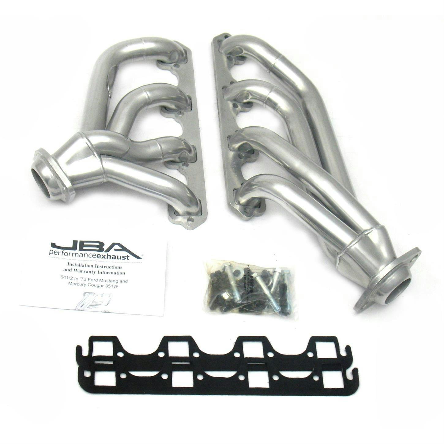 JBA 1653SJS Shorty Header, SS, 65-73 Mustang 351W