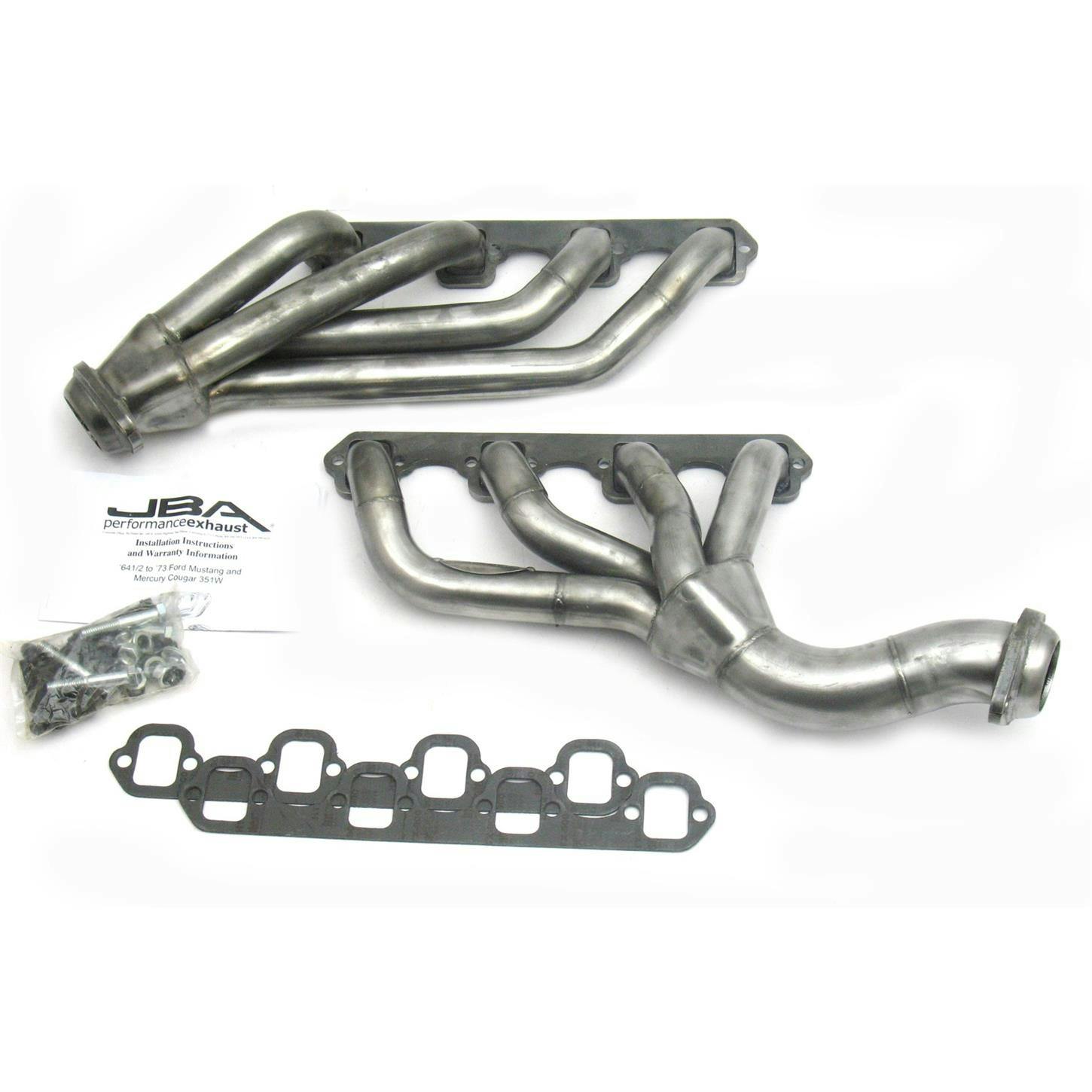JBA 1655S Shorty Header, SS, 65-73 Mustang 351W