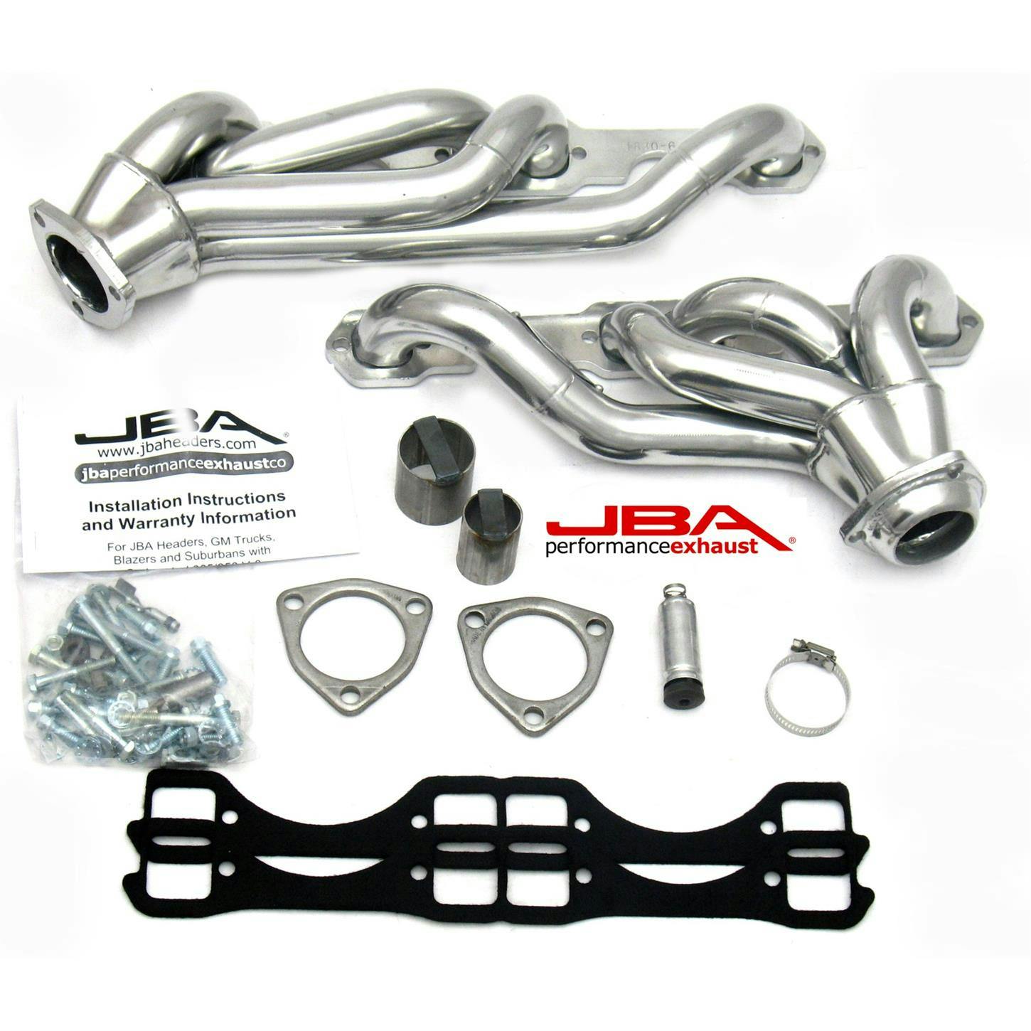 JBA 1830S-6JS Shorty Header, SS, GM Truck 5.0/5.7L