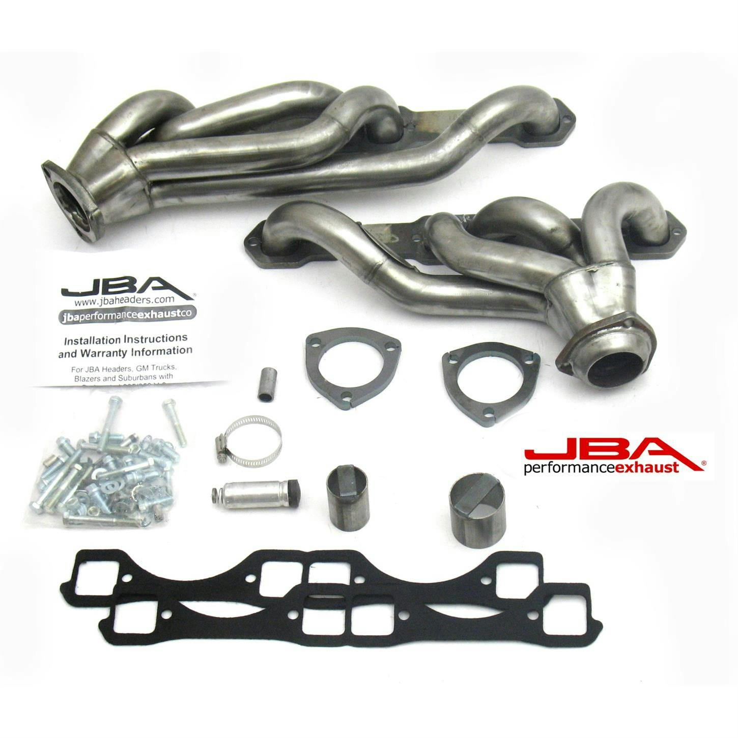 JBA 1830S-6 Shorty Header, SS, GM Truck 5.0/5.7L