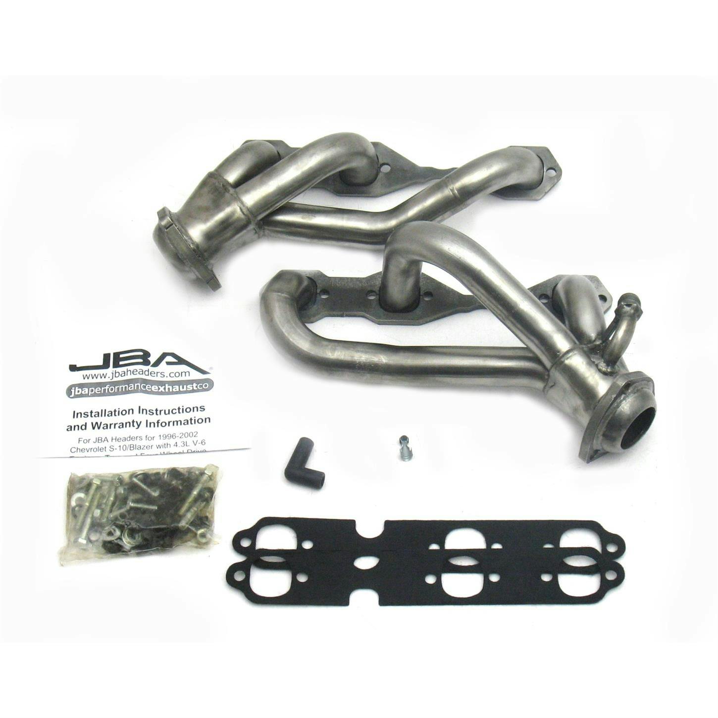 JBA 1842S-3 Shorty Header, 96-01 Blazer/Jimmy/S-10