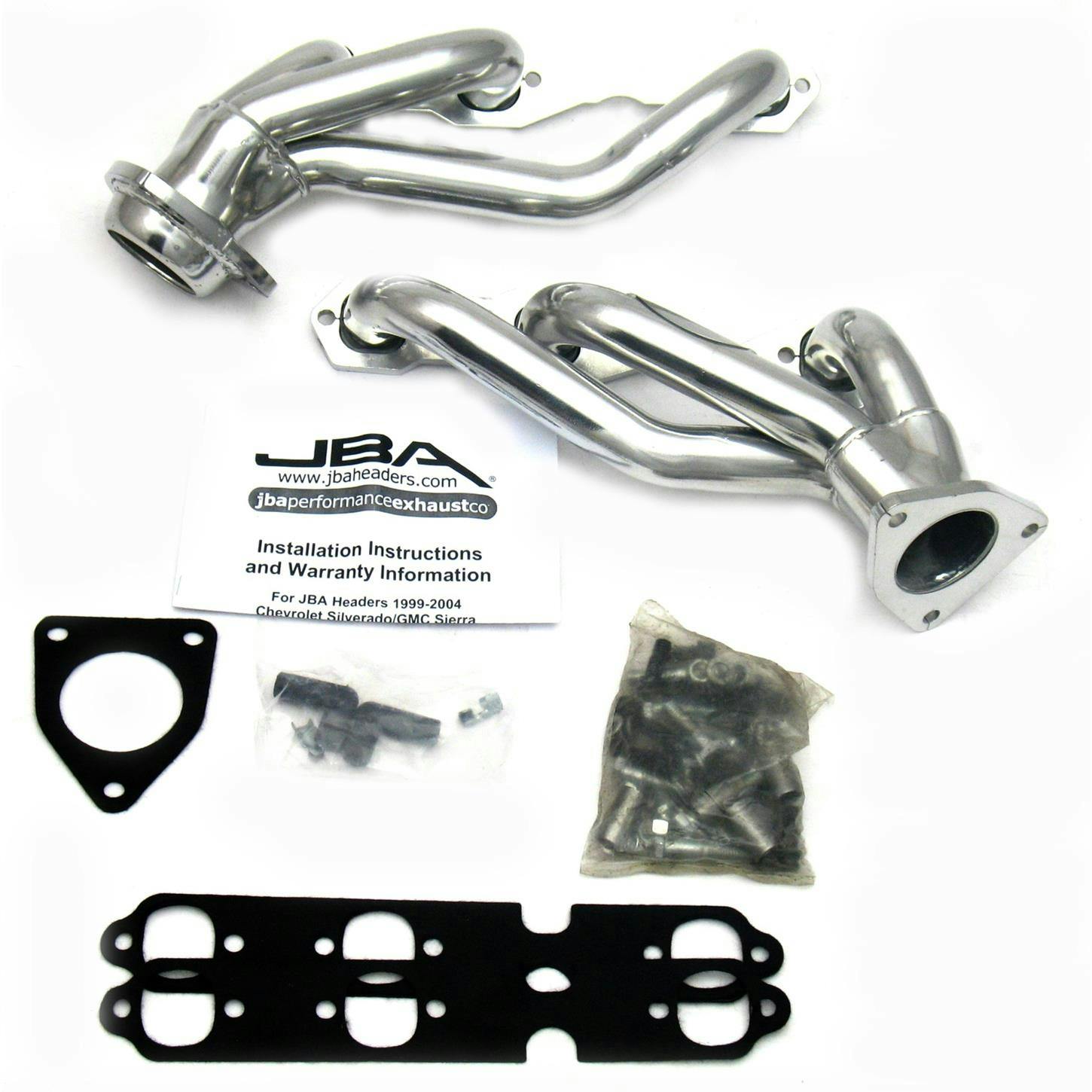 JBA 1842S-9JS Shorty Header, 03-12 GM Truck 4.3L