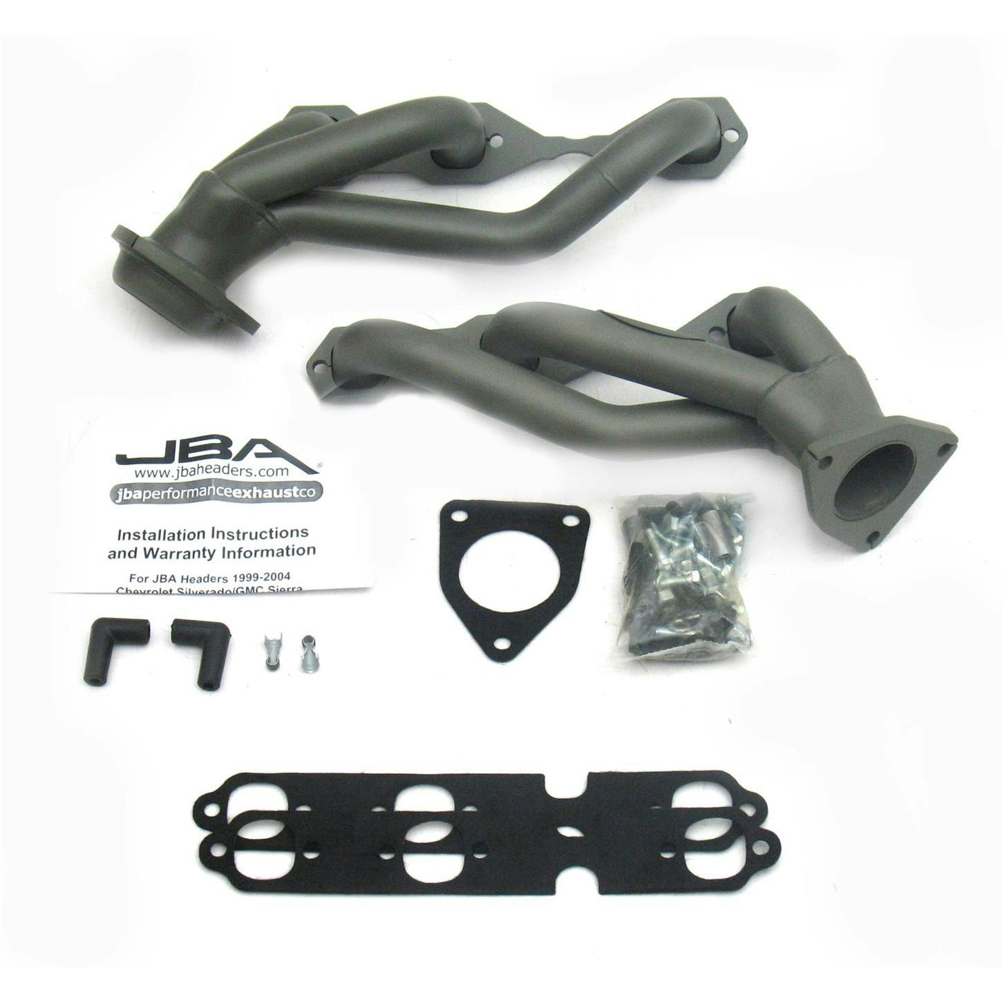JBA 1842S-9JT Shorty Header, 03-12 GM Truck 4.3L