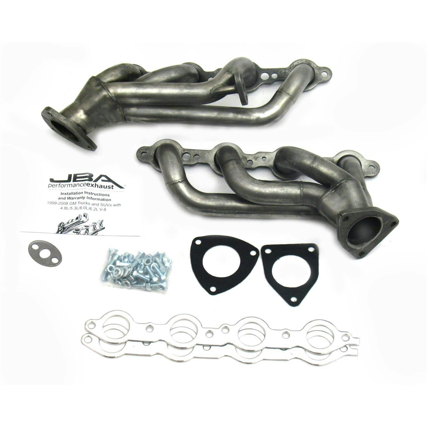 JBA 1850S-1 Shorty Header, SS, 99-02 GM Truck 6.0L