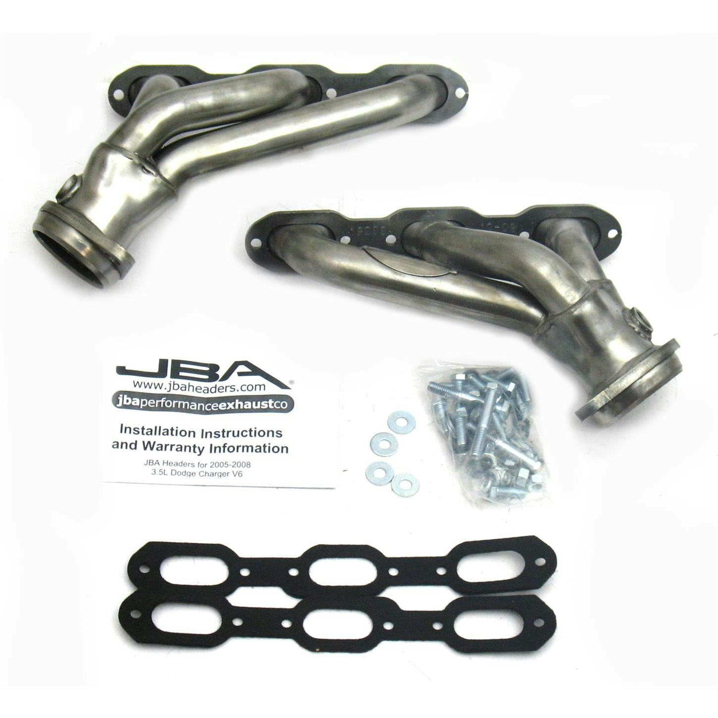 JBA 1920S Shorty Header, SS, 05-10 Dodge