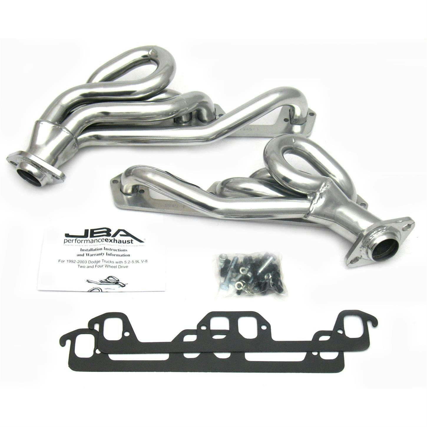 JBA 1945S-1JS Shorty Header, SS, 96-02 Dodge, SC