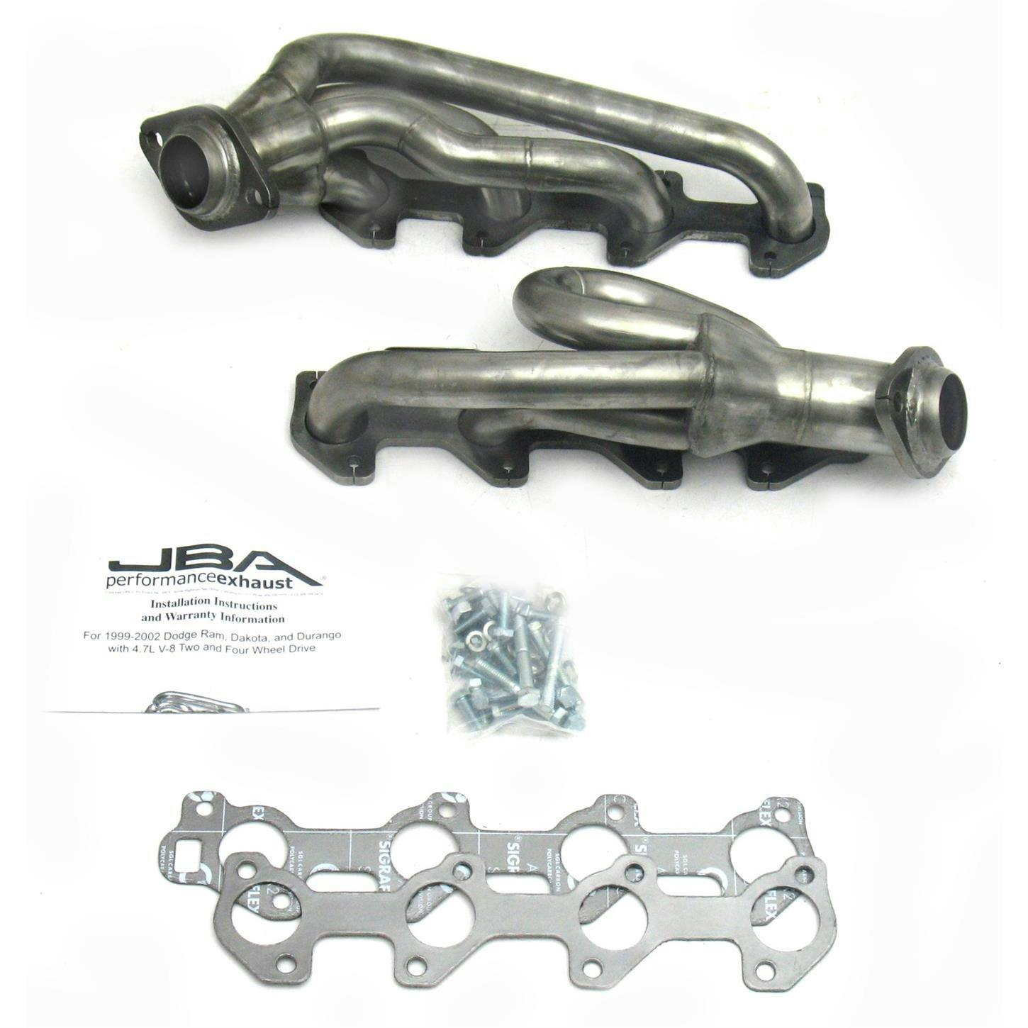 JBA 1949S-1 Shorty Header, 02-03 Dodge Ram 4.7L