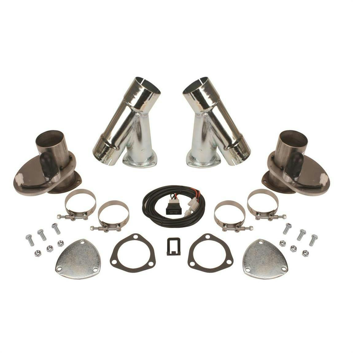 Dougs Headers DEC300AK Stainless Steel 3in Electric Exhaust Cutout Kit