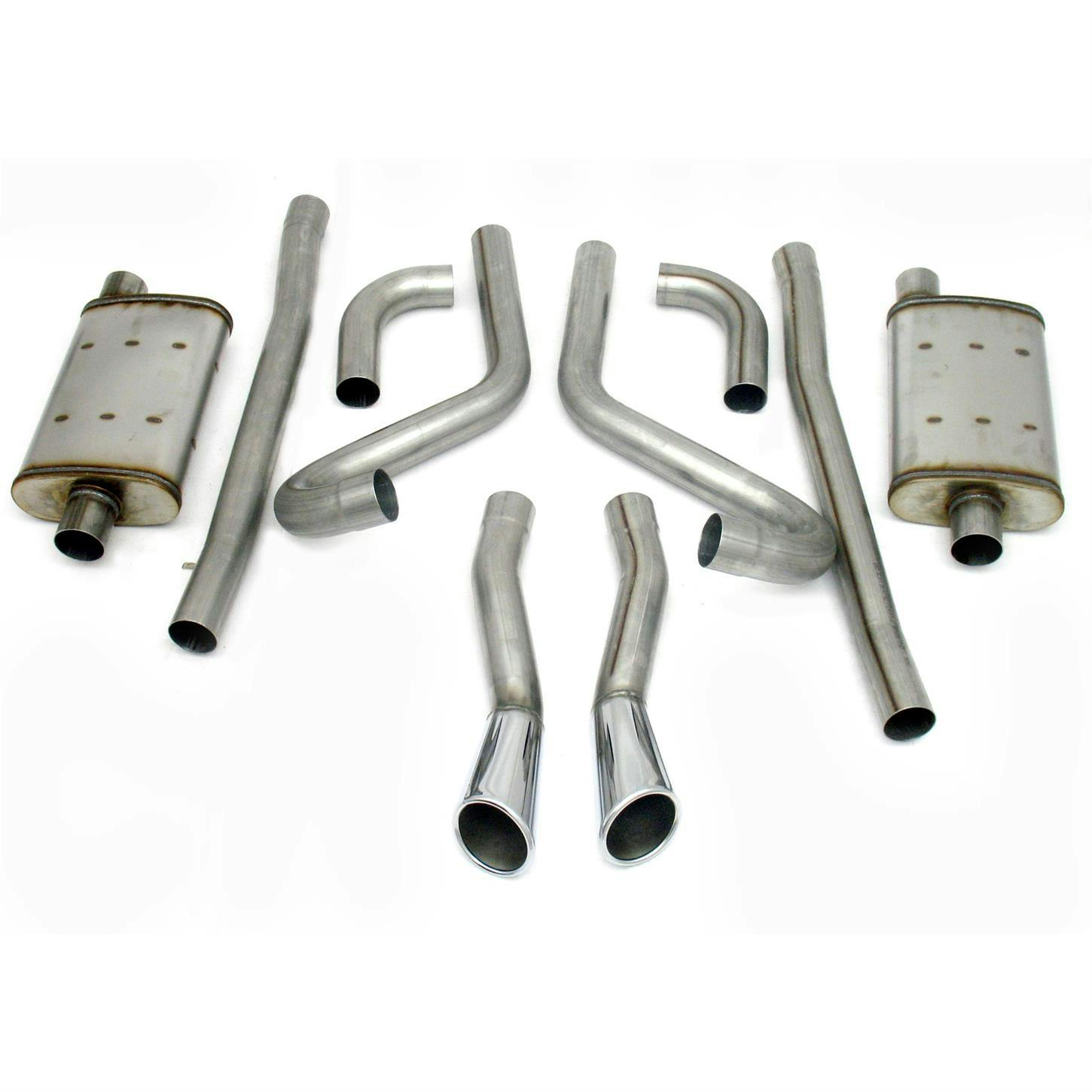 JBA 40-2653 SS Exhaust System, 65-66 Mustang GT