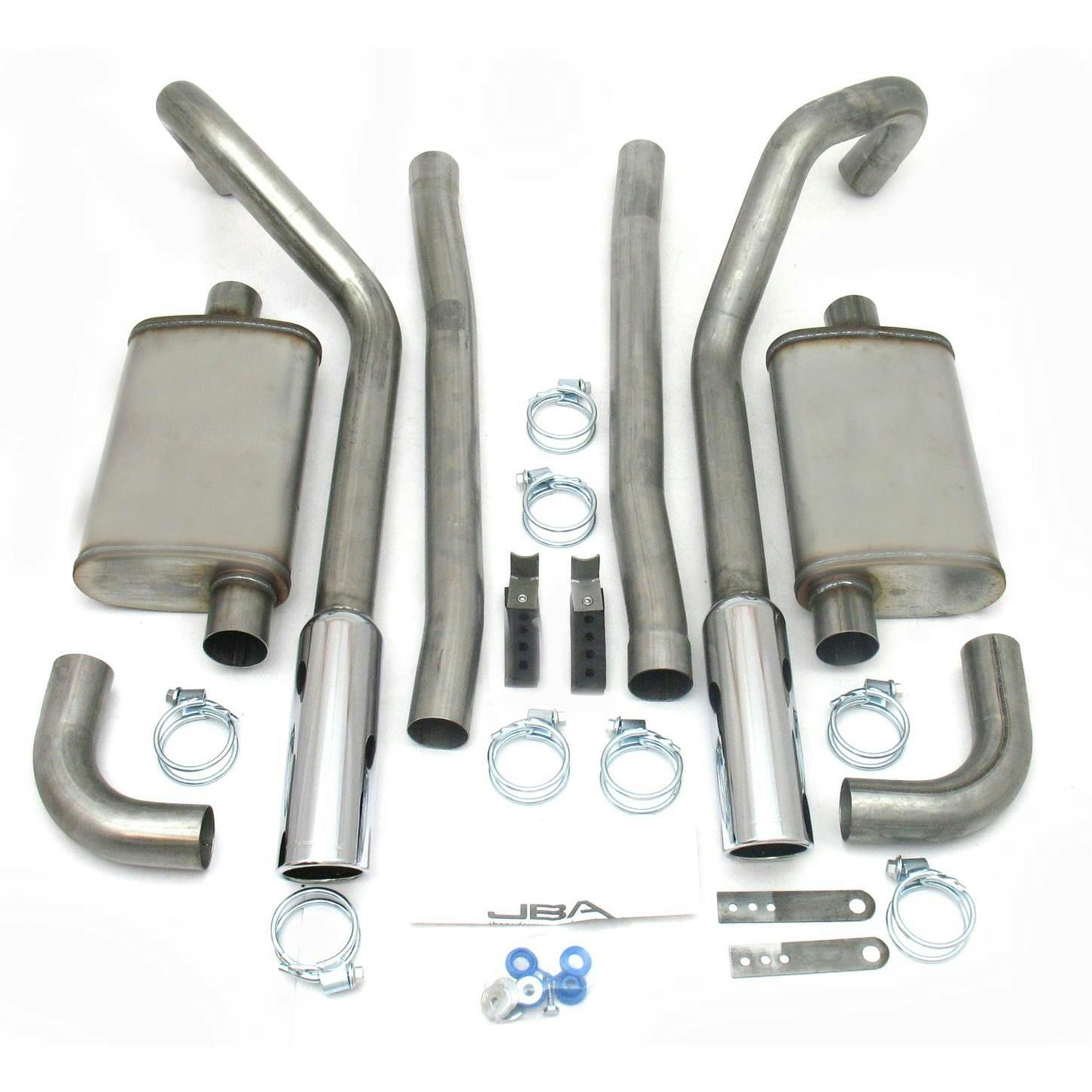 JBA 40-2655 SS Exhaust System, 67-70 Mustang