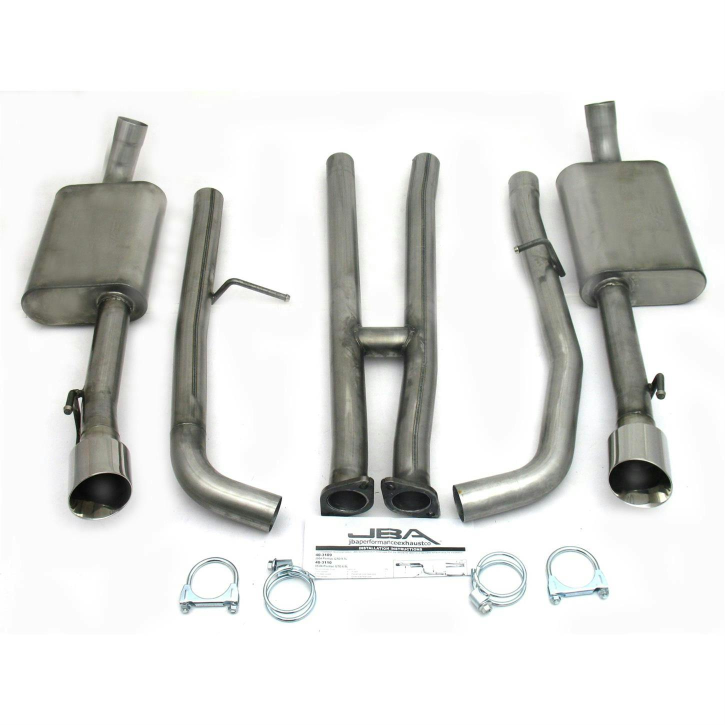 JBA 40-3110 SS Exhaust System, 05-06 GTO
