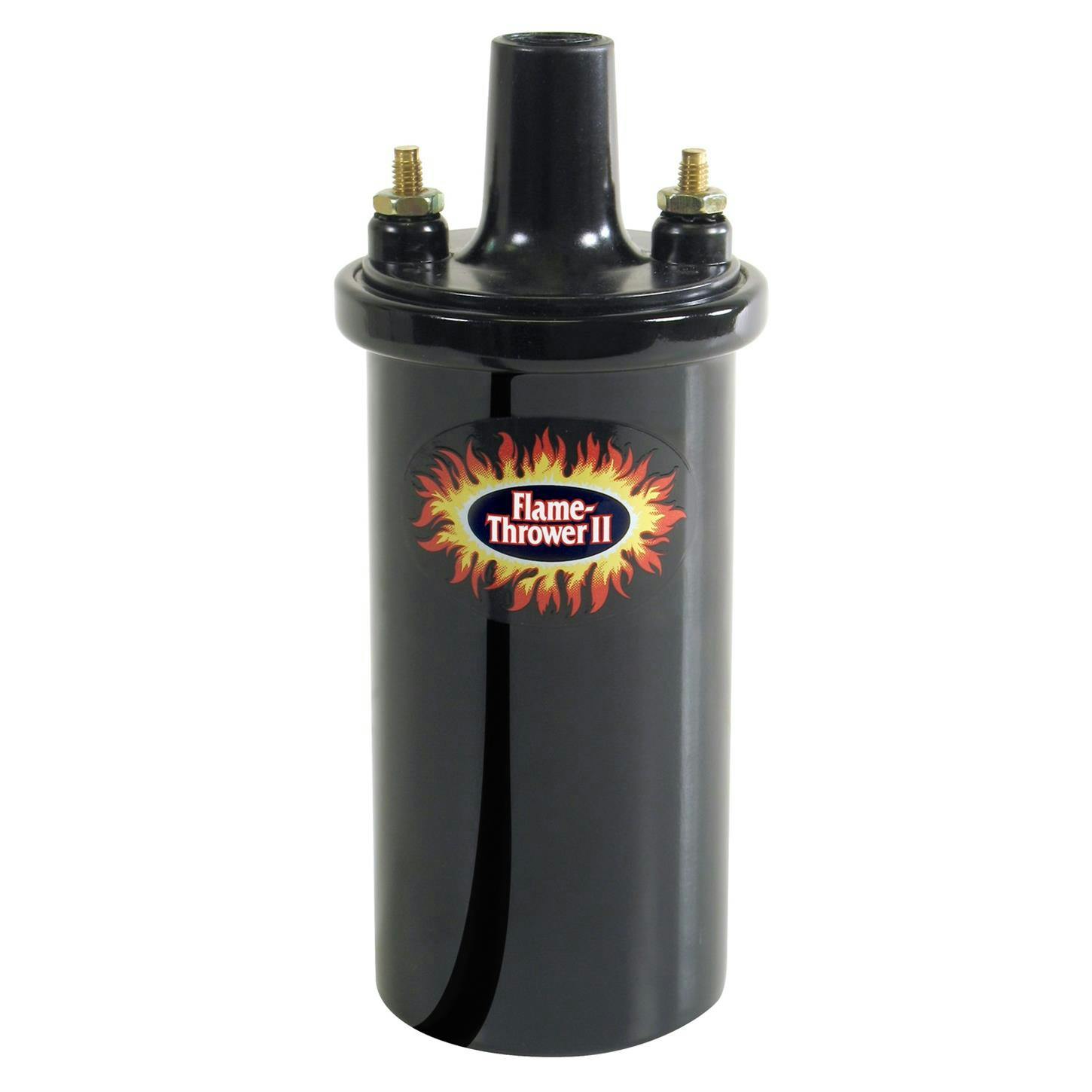 PerTronix 45111 Flame-Thrower II Coil, 45,000 Volt, 0.6 Ohm, Black
