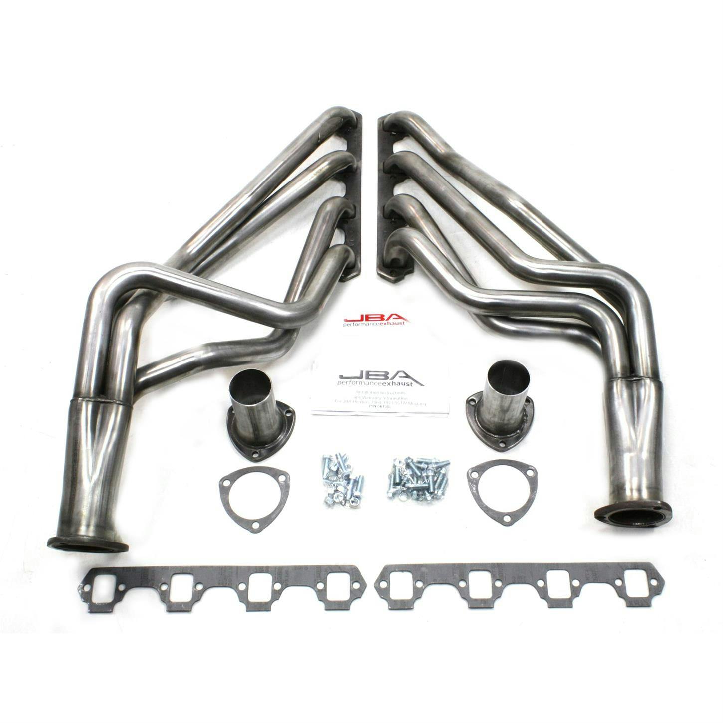 JBA 6613S Long Tube Header, SS, 65-73 Ford 351W