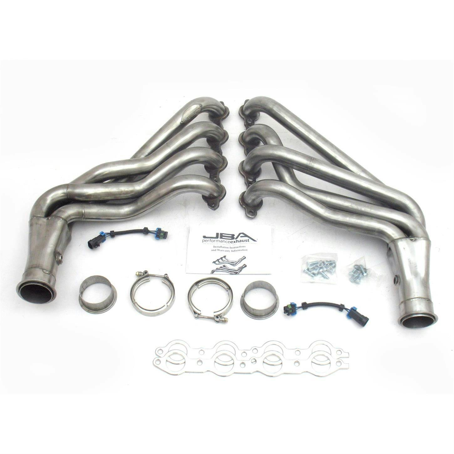 JBA 6813S Long Tube Header, SS, 2010-15 Camaro SS