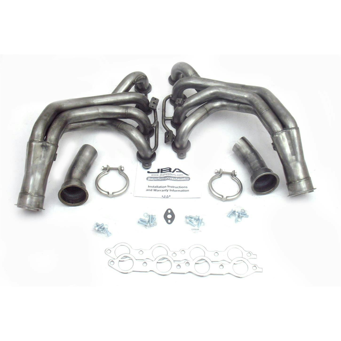JBA 6817S Long Tube Header, SS, 97-00 Corvette