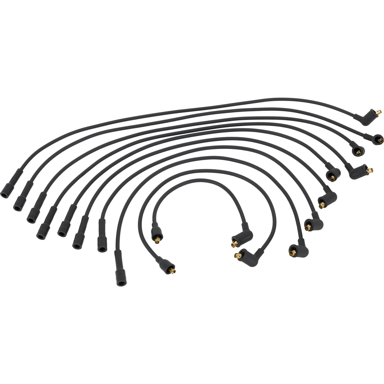 PerTronix 708105 Flame-Thrower Spark Plug Wires, 8 Cyl, Black