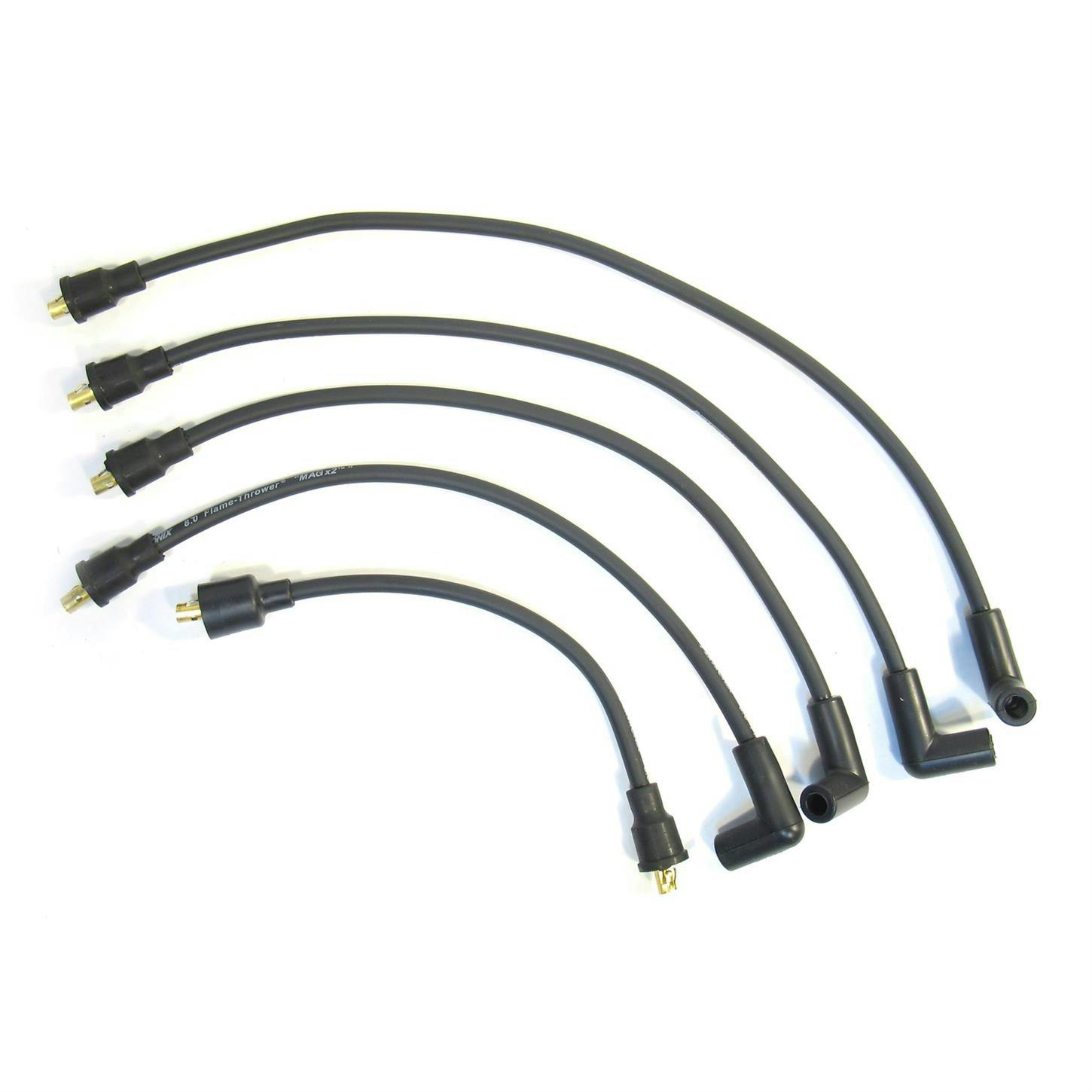 PerTronix 804206 Flame-Thrower Spark Plug Wires, 4 Cyl, 8mm Austin/MG