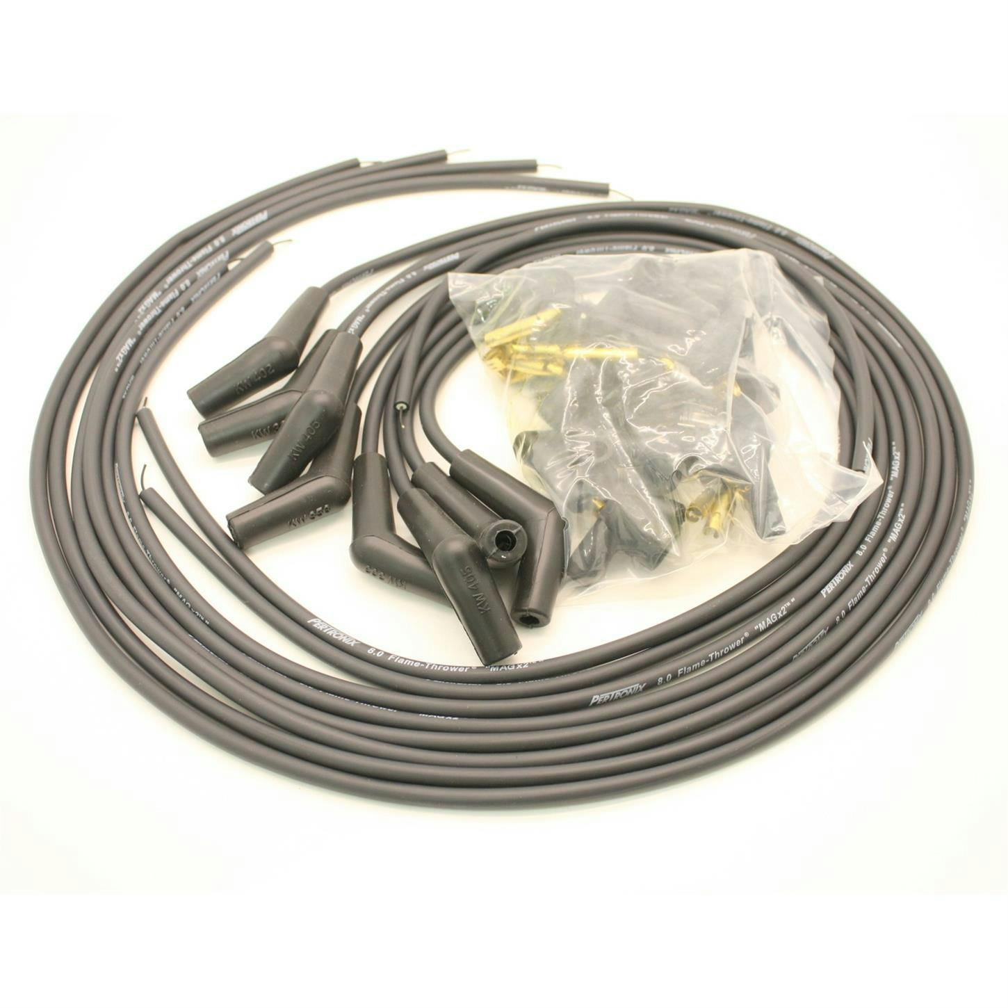 PerTronix 808215 Flame-Thrower Spark Plug Wires, 8 Cyl, Universal