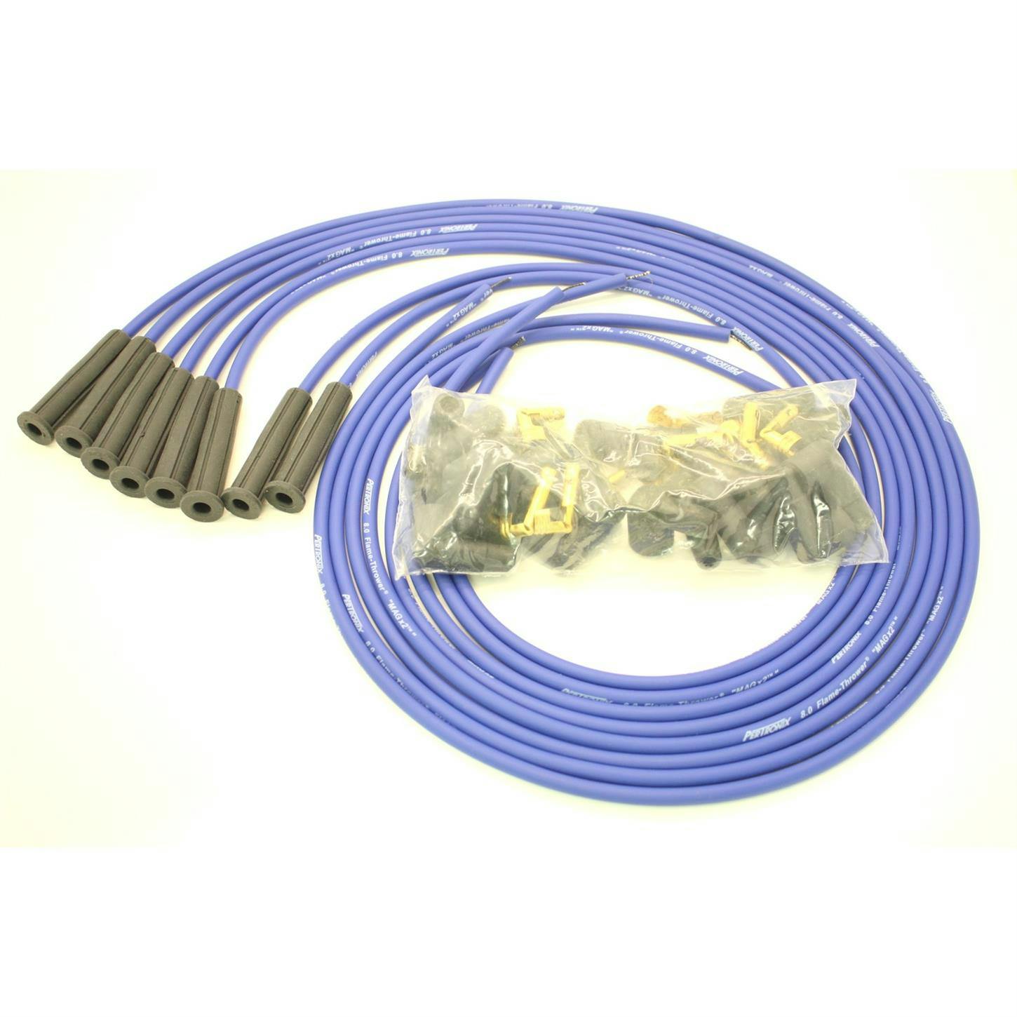 PerTronix 808380 Flame-Thrower Spark Plug Wires, 8 Cyl, Universal