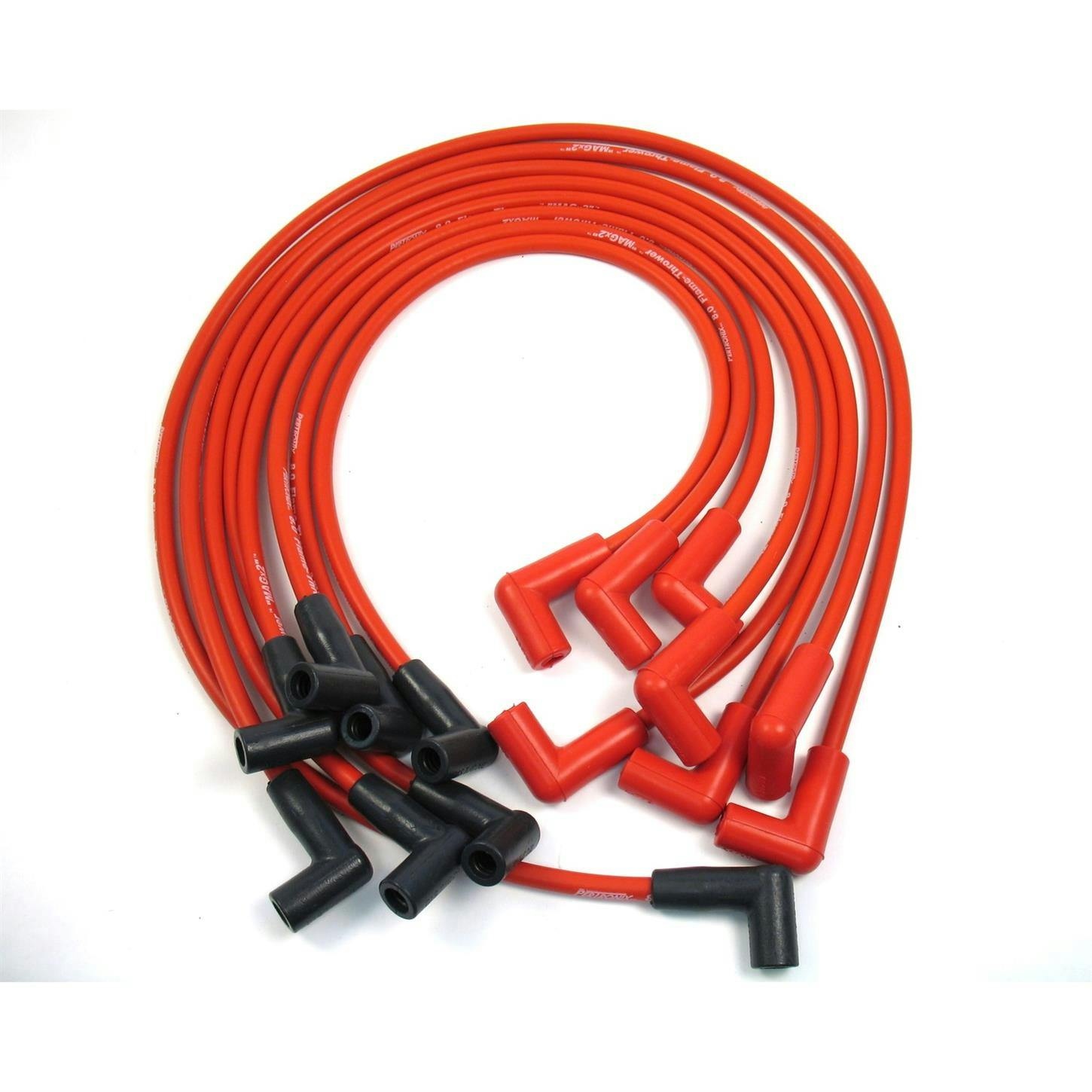 PerTronix 808412 Flame-Thrower Spark Plug Wires, 8 Cyl, GM HEI, Red