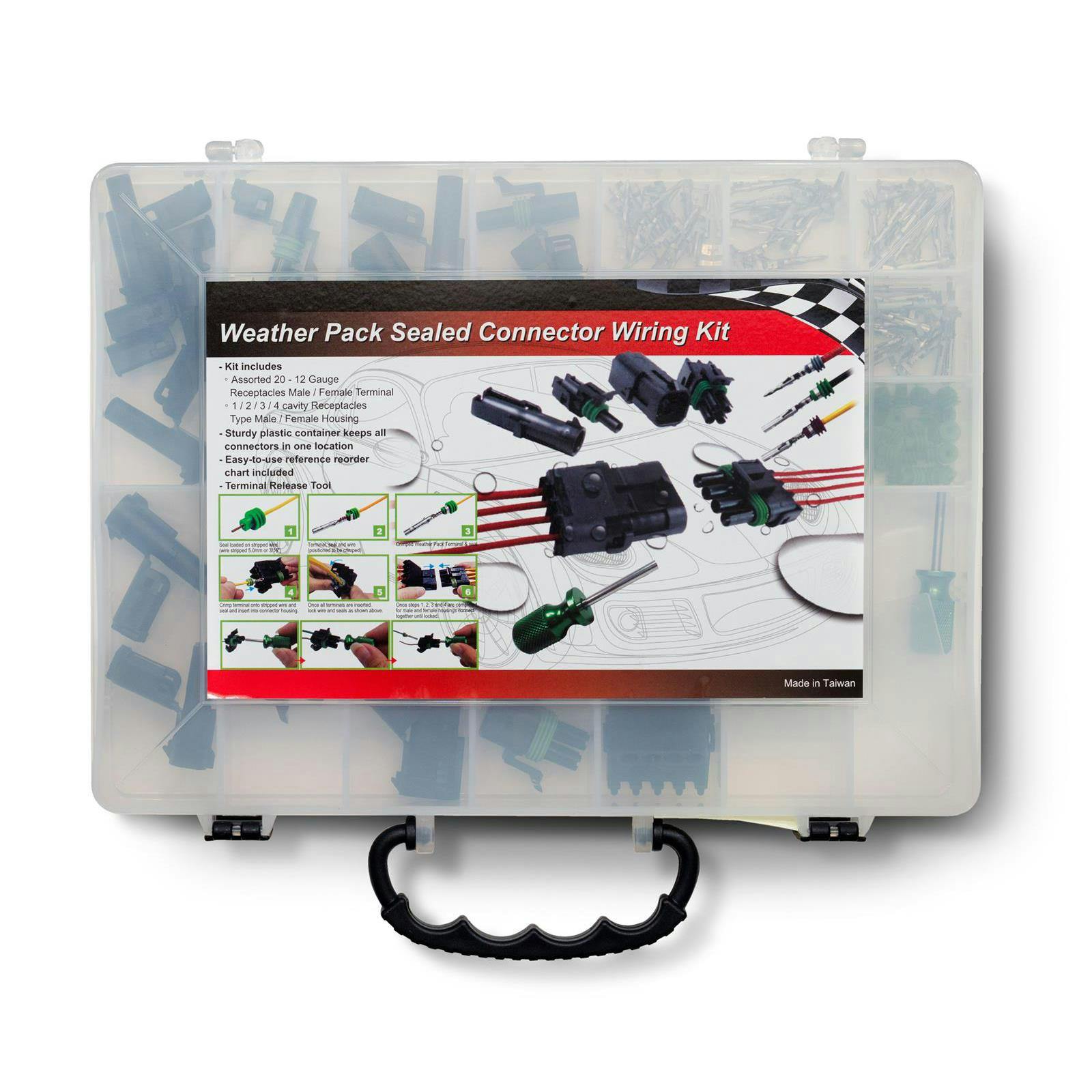 PerTronix A2020 Weather Pack Connector Kit
