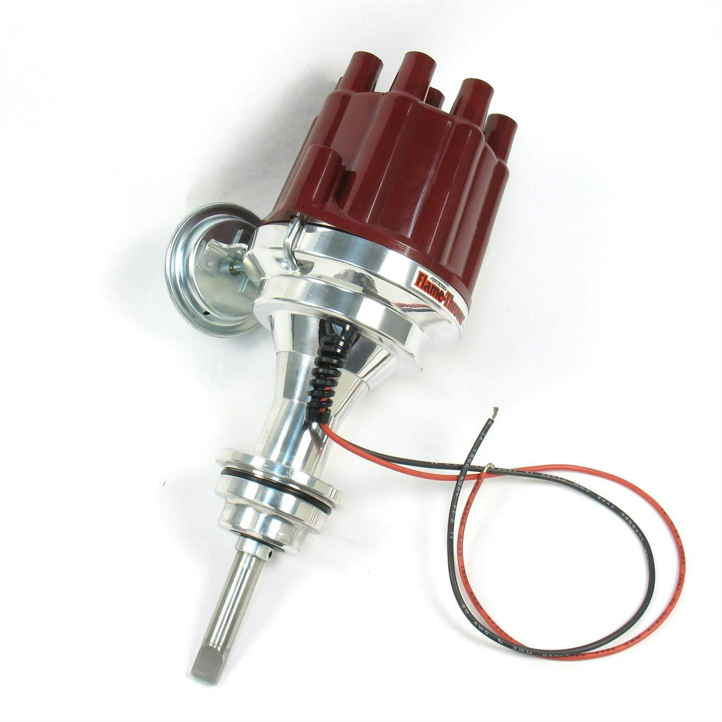 PerTronix D142701 Flame-Thrower Distributor, Mopar 384-400, Red