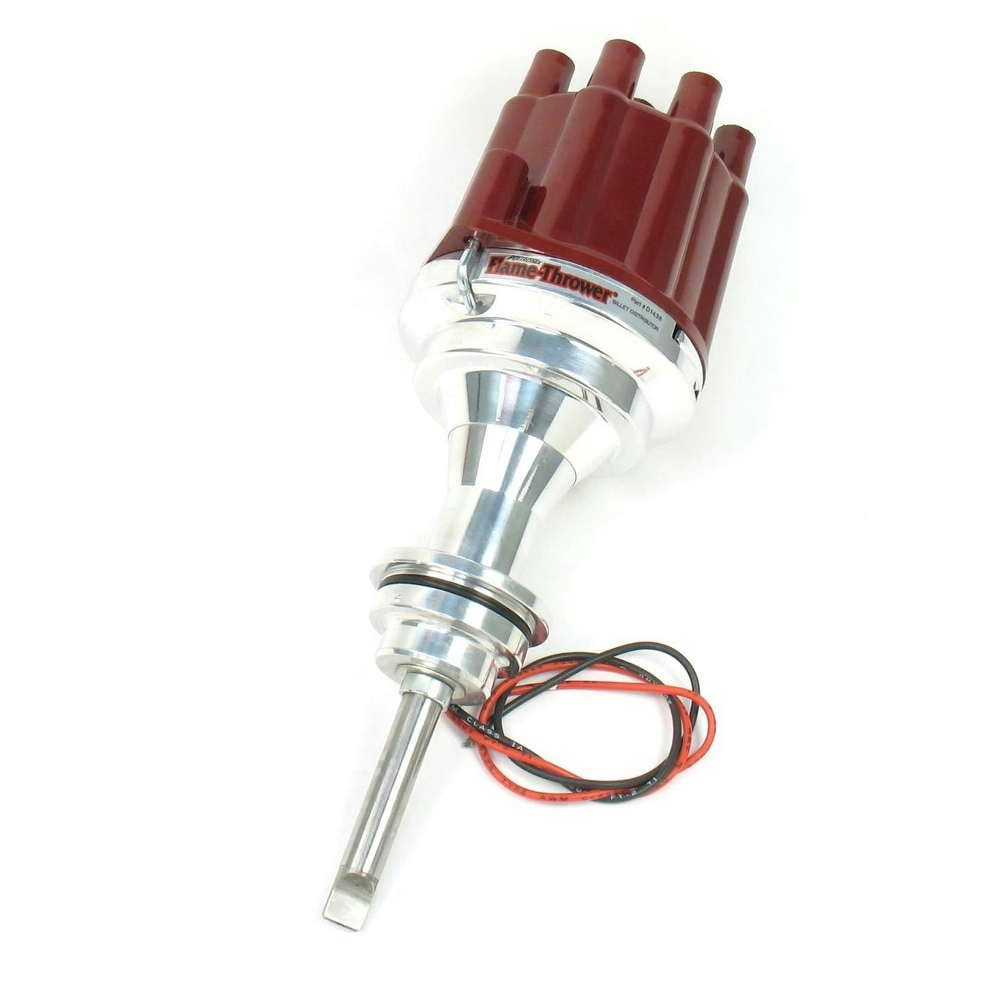 PerTronix D143801 Flame-Thrower Distributor, Mopar 426-440, Red