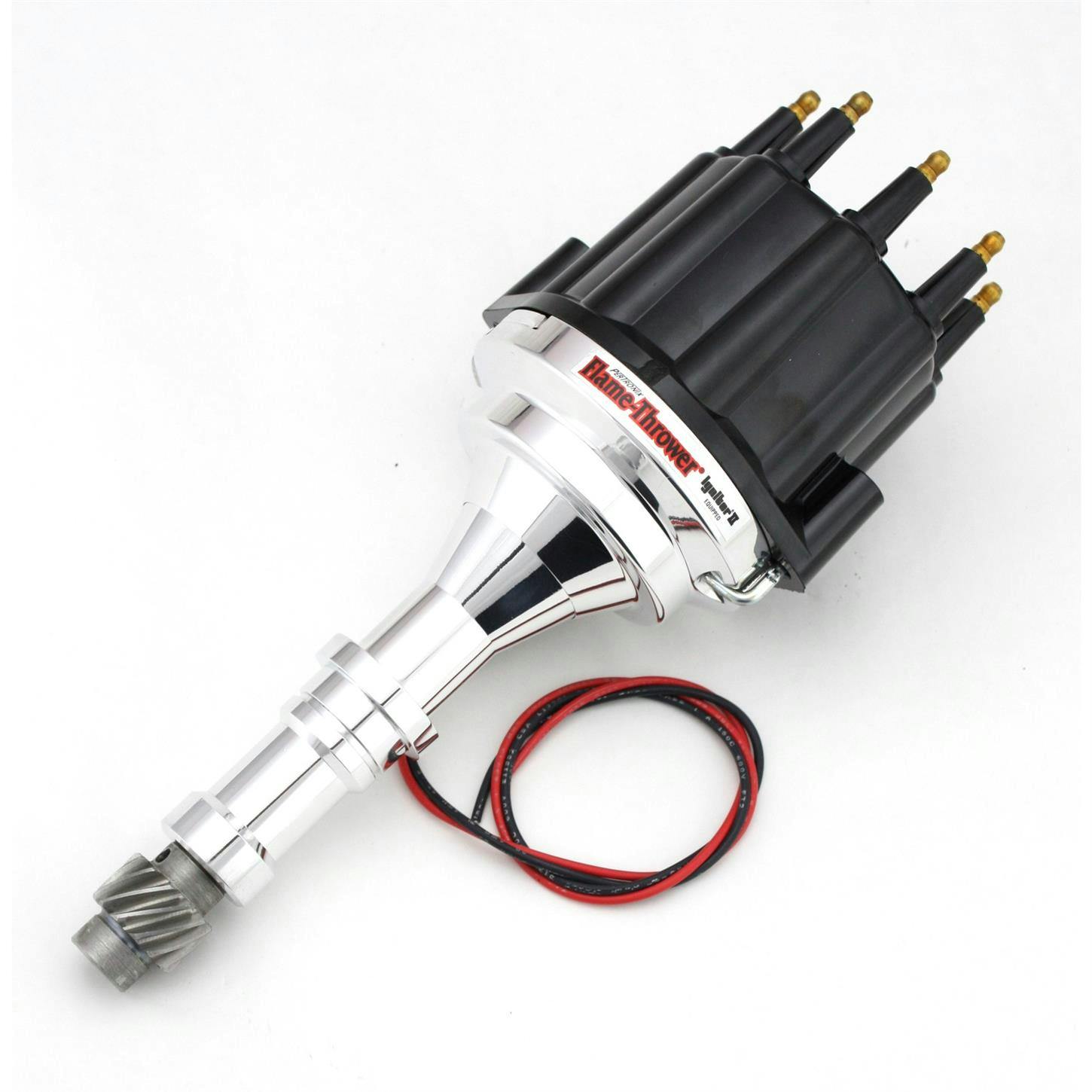 PerTronix D151810 Flame-Thrower Distributor, Buick V8 215-350, Black