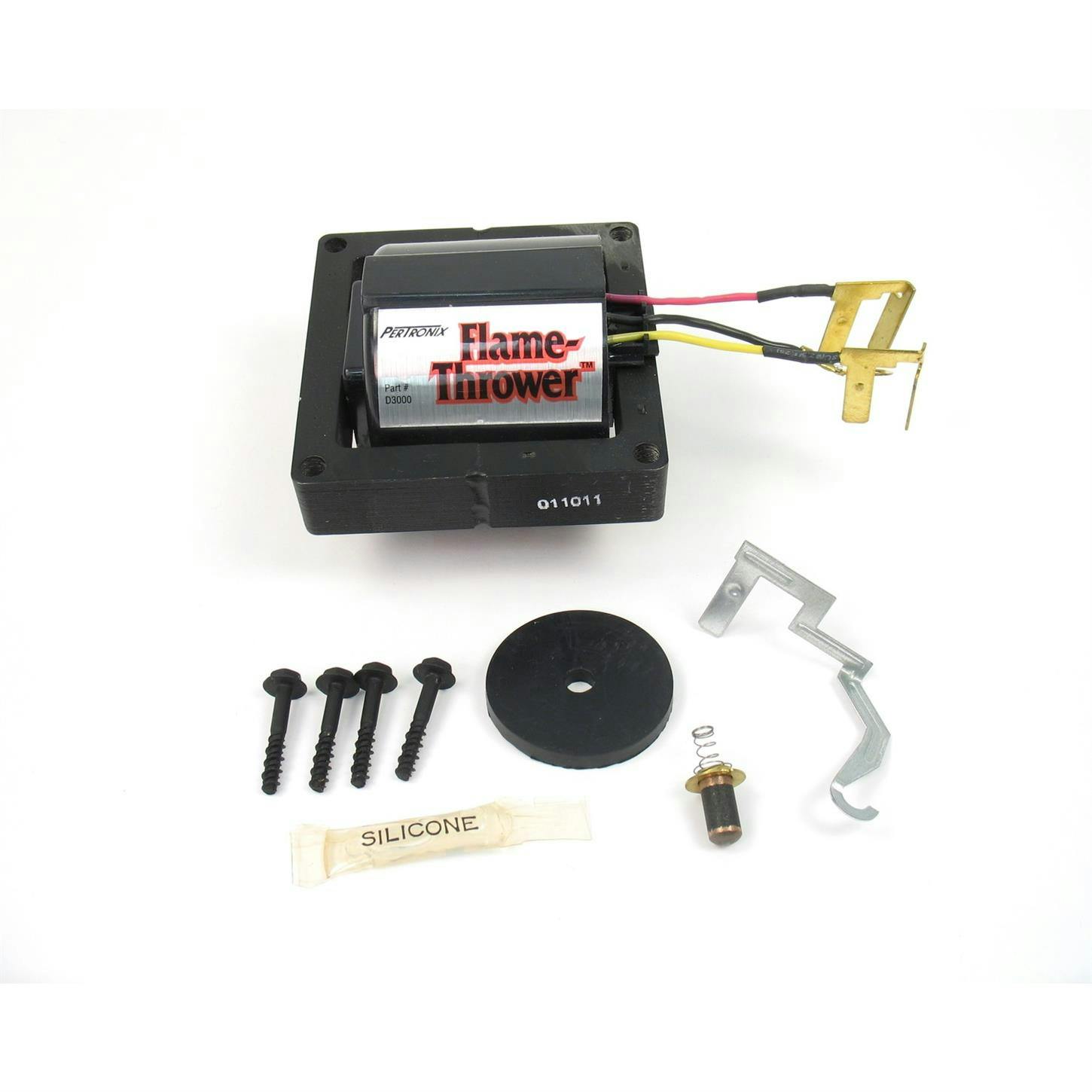 PerTronix D3000 Flame-Thrower HEI Ignition Coil, GM, Red/Yellow